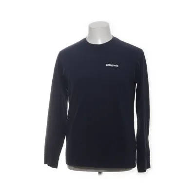 Långärmad t-shirt (Blå) från Patagonia Återvunnen bomull, Återvunnen polyester