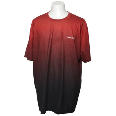 T-shirt (Rød, Sort) fra McKenzie Polyester