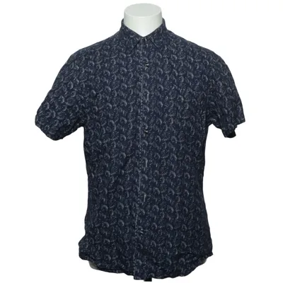 Korte mouwen shirt (Blauw, Meerkleurig) van Jeff Banks Katoen