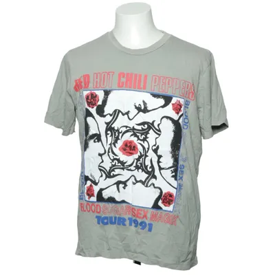 T-shirt (Gris, Multicolore) de Bershka Coton