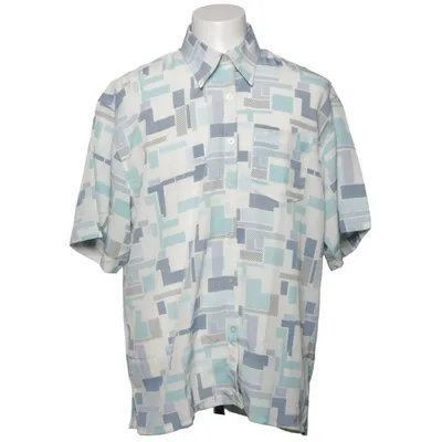 Chemise à manches courtes (Blanc, Bleu, Multicolore) de Ecko Unltd Polyester
