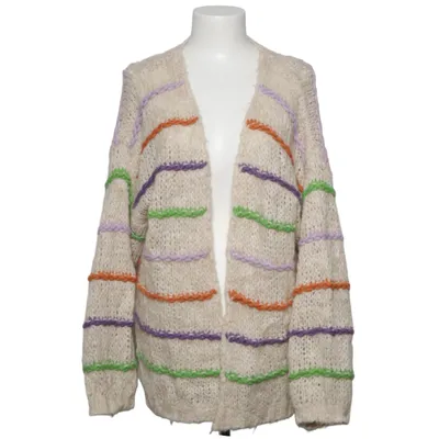Strickjacke (Beige, Mehrfarbig) von Même Road Acryl, Mohair, Polyamid, Wolle