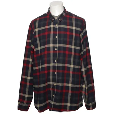 Flannel skjorte (Blå, Rød, Beige) fra Kronstadt Bomuld, Polyester