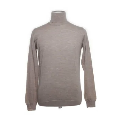 Turtleneck (Beige) fra Oscar Jacobson Merinould