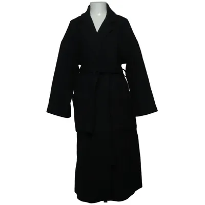Coat (Black) from Zara Woman Viscose