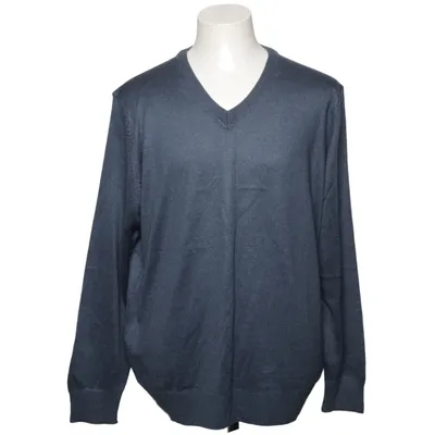 Pull-over (Bleu) de Wool Acrylique, Laine