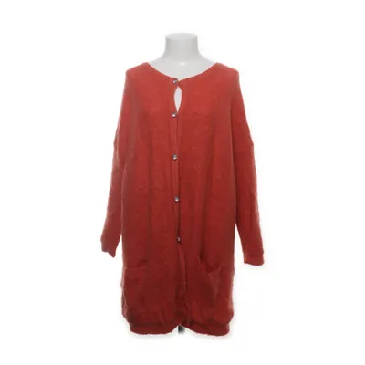 Cardigan (Oranje) van Derhy Mohair, Polyamide, Wol