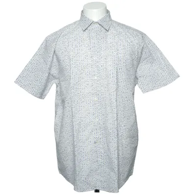 Kortærmet skjorte (Hvid, Blå, Brun) fra Henderson Bomuld, Polyester