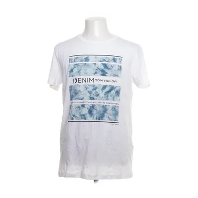 T-shirt (White) from Tom Tailor Denim Cotton