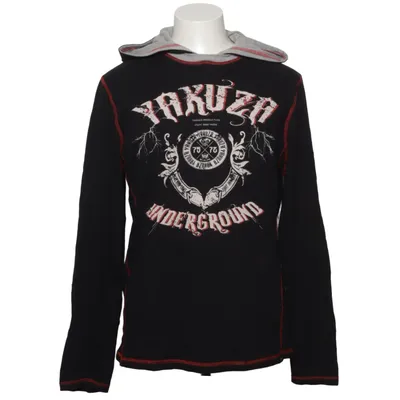 Hoodie (Black, Multicolored) from Yakuza Cotton