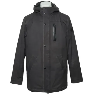 Parka (Gray) from RVLT Revolution Cotton, Polyester