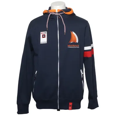 Capuchon sweater (Blauw, Oranje, Rood) van Marine Sweden Katoen, Polyester