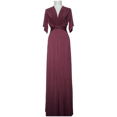 Robe longue (Violet) de Ilse Jacobsen Élasthane, Polyester