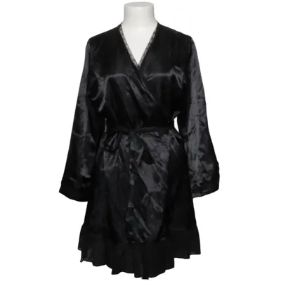 Ochtendjas (Zwart) van Sleepwear by Ellos Polyester