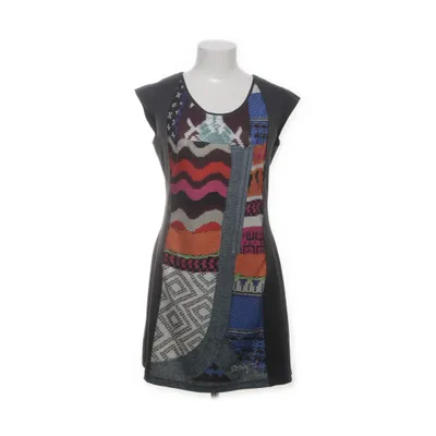 Klänning (Grå, Flerfärgad) från Desigual Elastan, Polyester, Viskos
