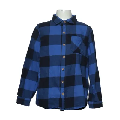 Flannel shirt (Blue, Black) from MyWear Cotton, Polyester