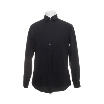 Shirt (Zwart) van Topman Katoen, Polyester