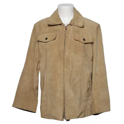 Lederjacke (Beige) von Emilio Leder