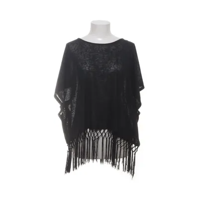Poncho (Sort) fra Geena Polyester
