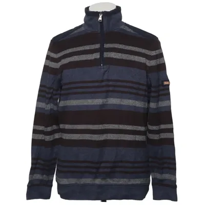 Strickpullover (Blau, Grau, Braun) von A.W. Dunmore Baumwolle