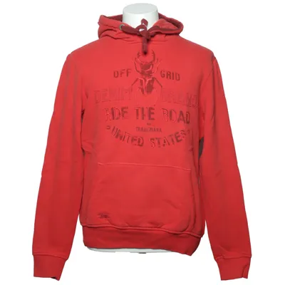 Sweat à capuche (Rouge) de Camp David Coton, Polyester