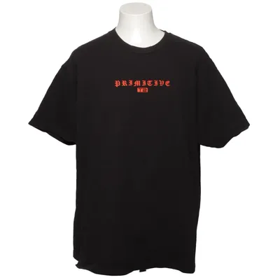 T-shirt (Zwart) van Primitive Katoen