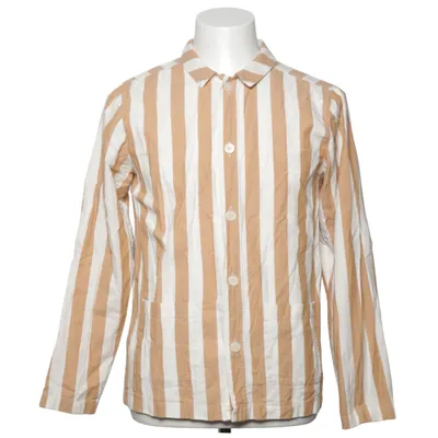 Pyjamasskjorta (Beige, Vit) från Nufferton Ekologisk bomull