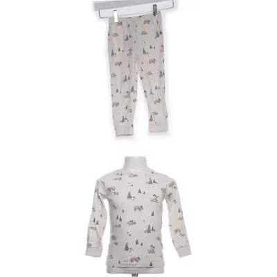 Pajamas (White, Multicolored) from Newbie by KappAhl Cotton
