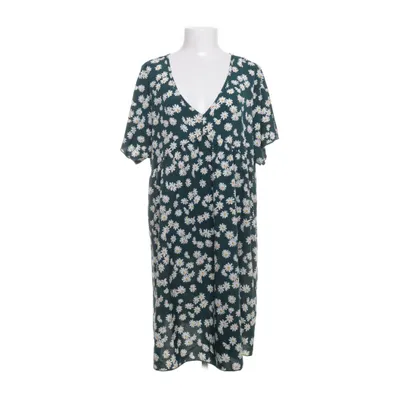 Dress (Green, Multicolored) from Shein Curve Polyester