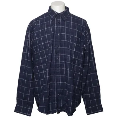 Flannel skjorte (Blå, Hvid) fra Giani Feroti Bomuld