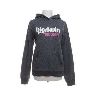 Capuchon sweater (Grijs) van Björkvin Katoen, Polyester