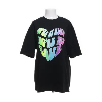 T-shirt (Black, Multicolored) from Katja Krasavice Cotton