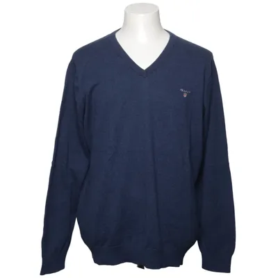 Pullover (Blå) från GANT Bomull, Ull