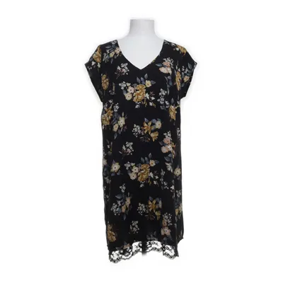 Klänning (Svart, Flerfärgad) från Happy Holly Polyester