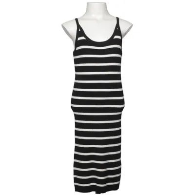 Dress (Black, White) from Million X Nylon, Viscose