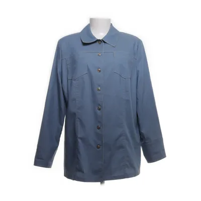 Shirt (Blue) from Frankenwälder Cotton, Polyester, Elastane