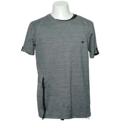 T-shirt (Grå) från Leif Nelson Elastan, Polyester, Viskos