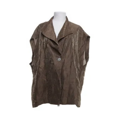 Vest (Brown) from Sonja Marohn Linen, Polyester