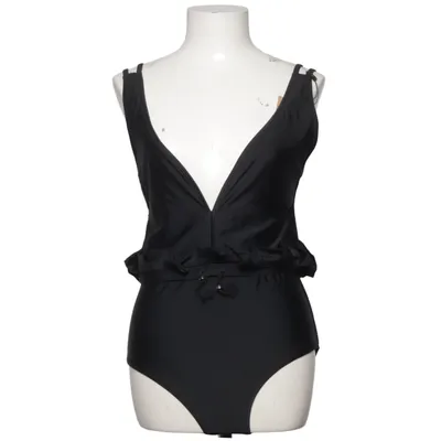 Maillot de bain une pièce (Noir) de Lost Ink Élasthane, Nylon, Polyester