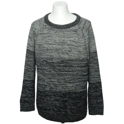 Sweater (Black, Gray) from Homebound Acrylic, Cotton