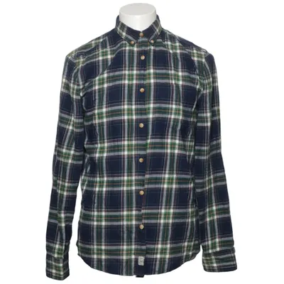 Flannel skjorte (Blå, Grøn, Hvid) fra Colin's Bomuld