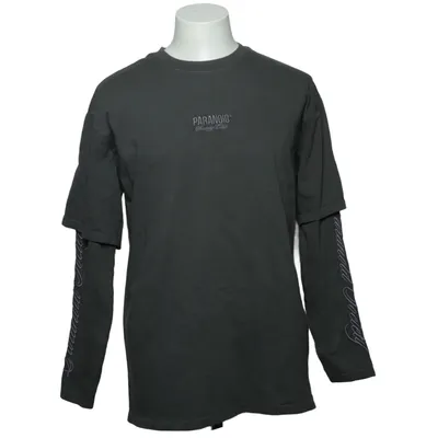 Långärmad t-shirt (Grå) från Black Squad Bomull