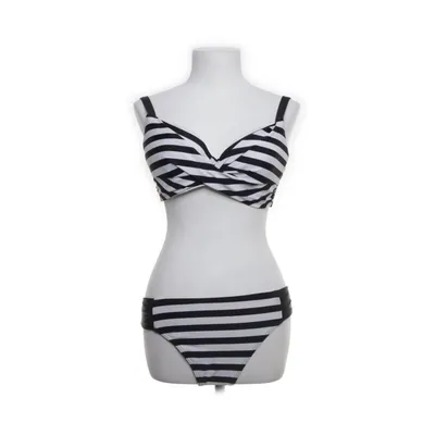 Bikini (Noir, Blanc, Multicolore) de Nickey Nobel Beachwear Élasthane, Polyamide