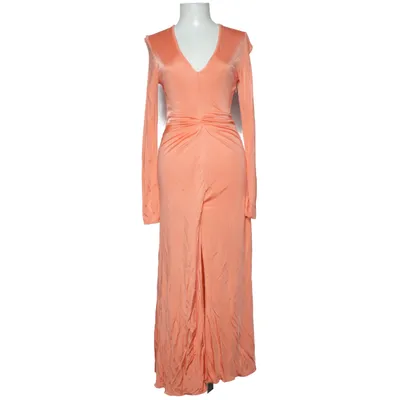 Robe longue (Orange) de ROTATE Birger Christensen Polyester, Viscose