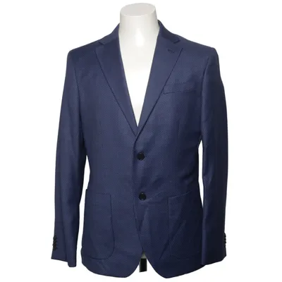 Blazer (Blue) from TM Lewin Polyester, Viscose, Wool