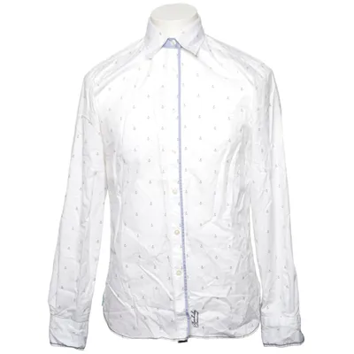 Shirt (White, Blue) from Berkeley Cotton