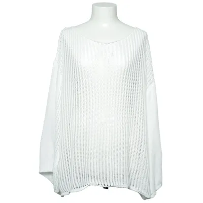 Strickpullover (Weiß) von Shein Curve Polyester