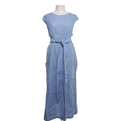 Maxi jurk (Blauw) van Oui Katoen, Linnen