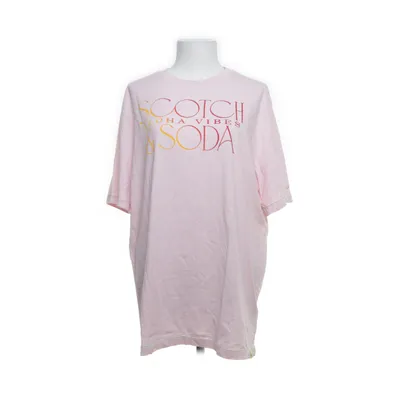 T-shirt (Roze) van Scotch & Soda Organisch katoen