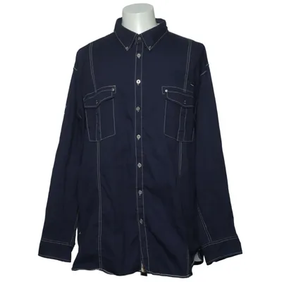 Work shirt (Blue) from Nangaparbat Cotton